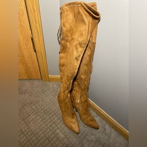 Brown over the knee Marc Fisher Boots 6 1/2